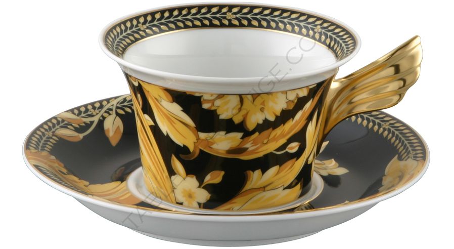 Cup & saucer 4 low - Rosenthal versace
